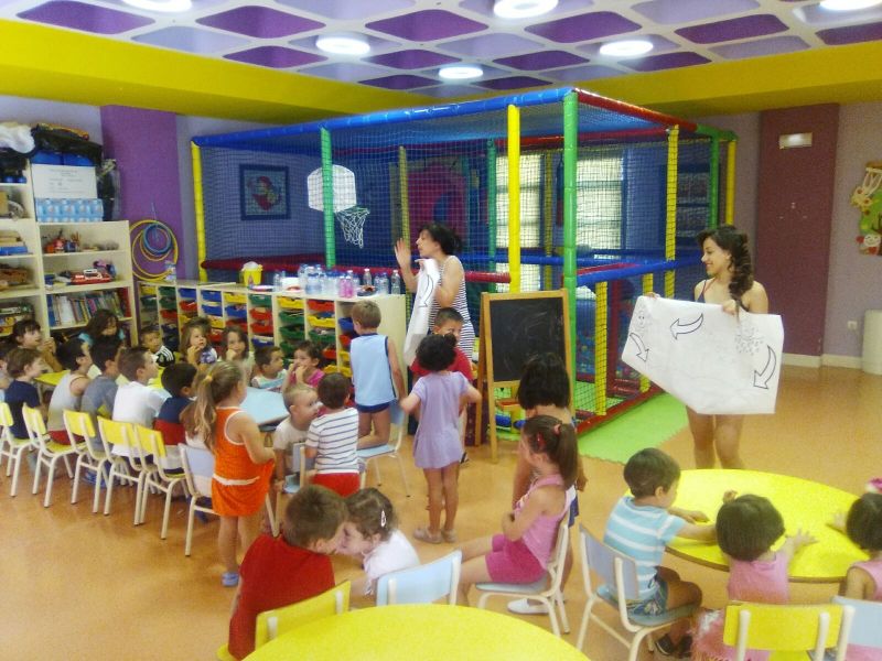 Diversión en la ludoteca