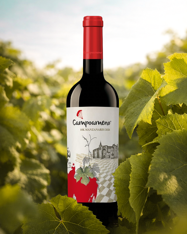 Botella Campoameno Tempranillo - Edición Especial 10K Manzanares 2026
